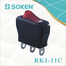 Soken Rocker Switch on-off / on-on pour les appareils électriques Rk1-11c